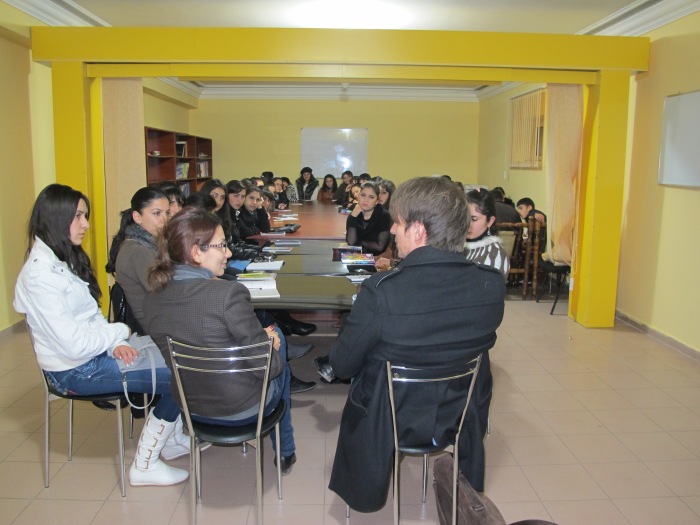 Artsakh Youth Development nagorno Karabakh Stepanakert Susanna Petrossian